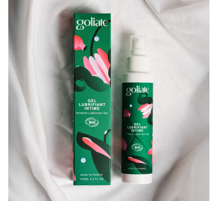 Гель-лубрикант Goliate Gel Lubrifiant Intime, 100 мл, екстракт червоних водоростей, веган-френдлі