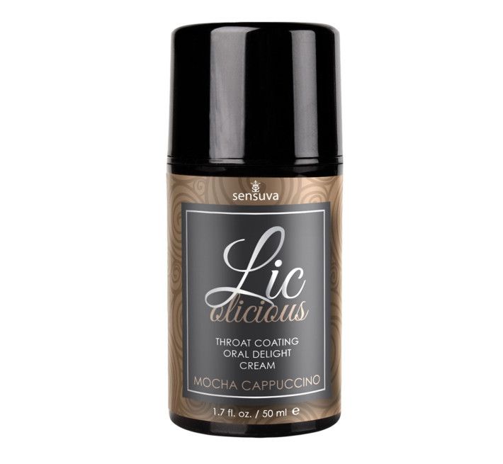 Гель для мінету Sensuva Lic-o-licious Cappuccino 50 мл