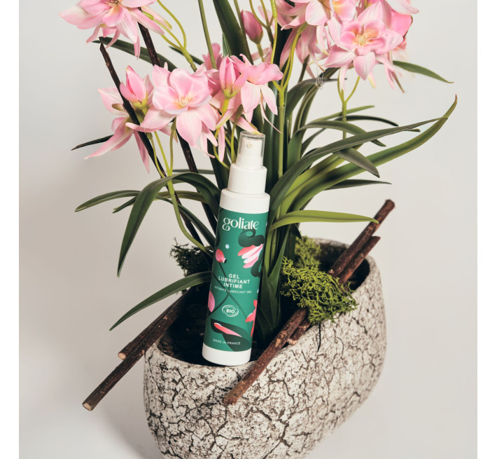Гель-лубрикант Goliate Gel Lubrifiant Intime, 100 мл, екстракт червоних водоростей, веган-френдлі