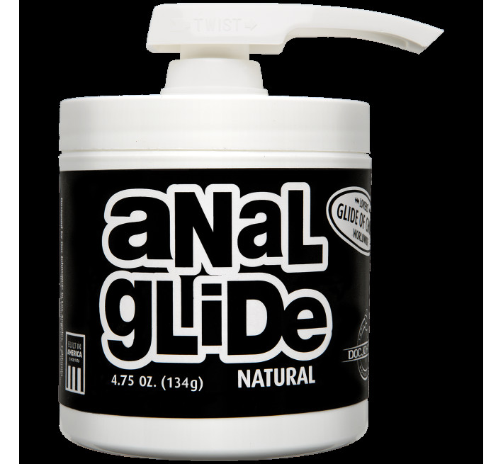 Анальне мастило на олійній основі Doc Johnson Anal Glide Natural 134 мл