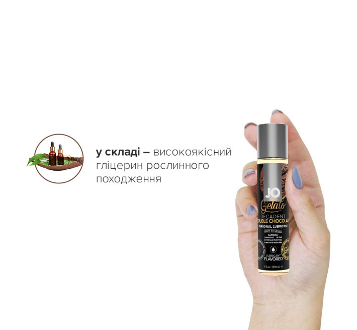 Смазка на водной основе System JO GELATO Double Chocolate 30 мл