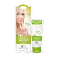 Лубрикант Hot Intimate care superglide aloe vera 75 мл
