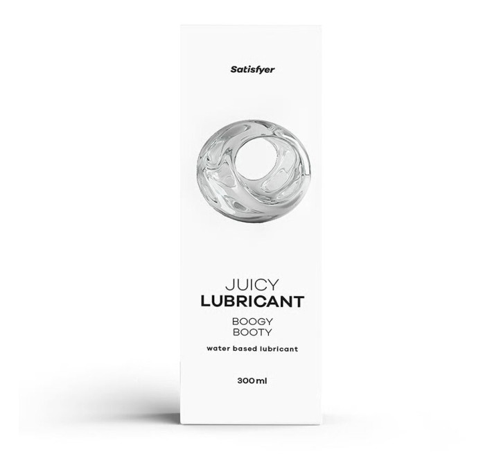 Анальна змазка на водній основі Satisfyer Juicy Lubricant Boogy Booty water based 300 мл