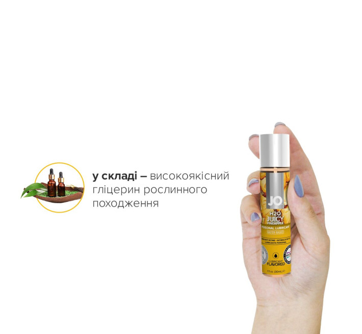 Лубрикант на водній основі System JO H2O JUICY PINEAPPLE 30 мл