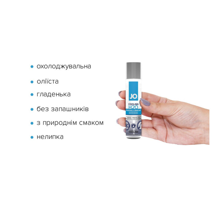 Лубрикант на водній основі System JO H2O COOLING 30 мл