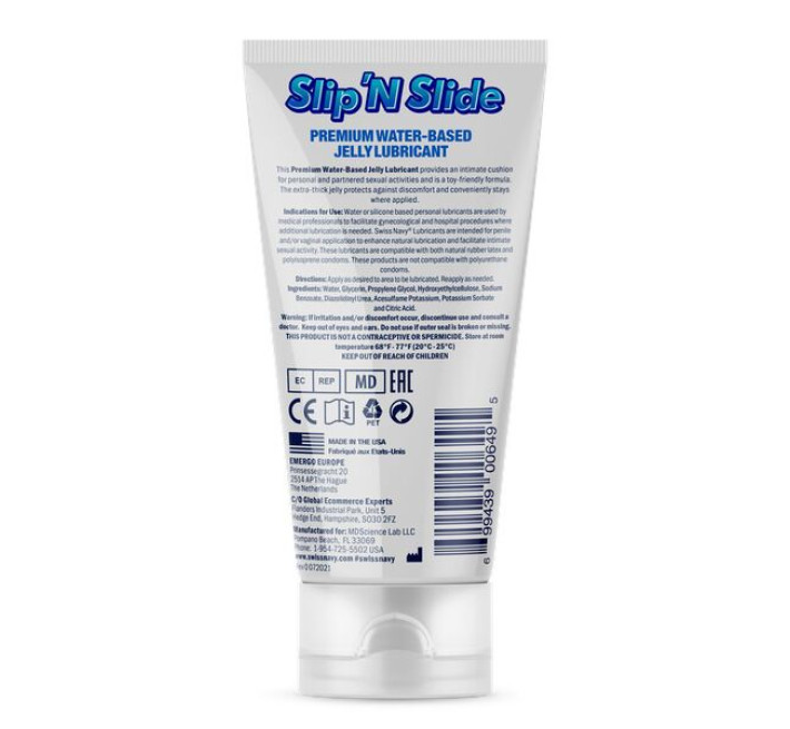 Лубрикант на водній основі Swiss Navy Slip'N Slide Premium Jelly 150 мл