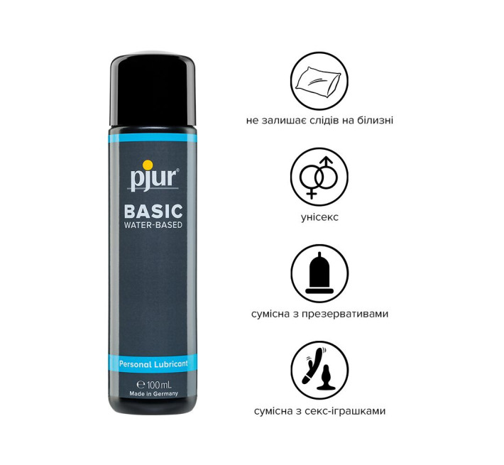 Лубрикант на водной основе Pjur Basic waterbased 100 мл