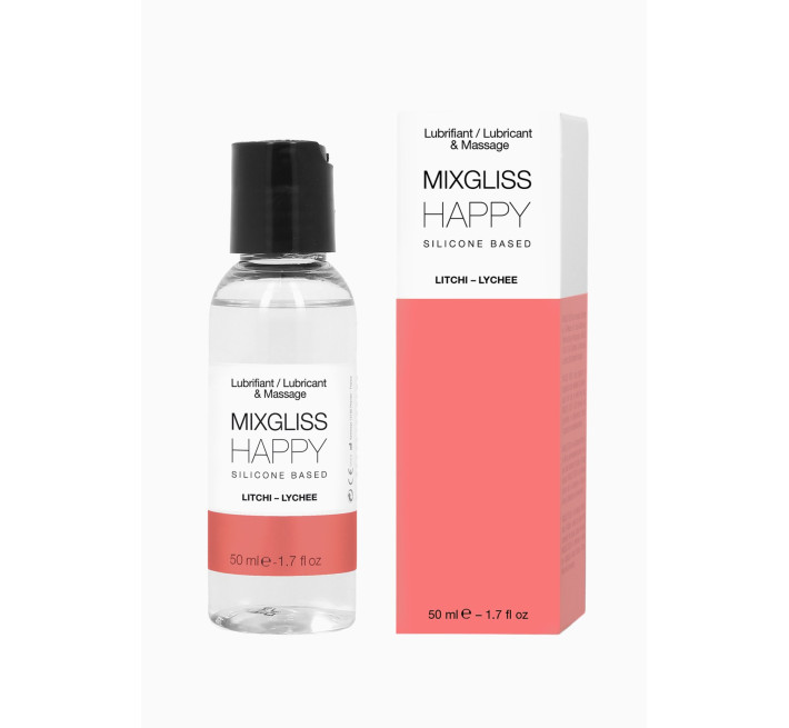Лубрикант на силіконовій основі MixGliss Happy Litchi 50 мл