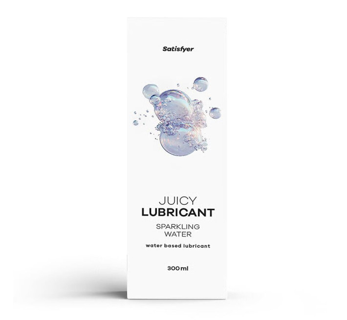Лубрикант на водній основі Satisfyer Juicy Lubricant Sparkling Water water based 300 мл