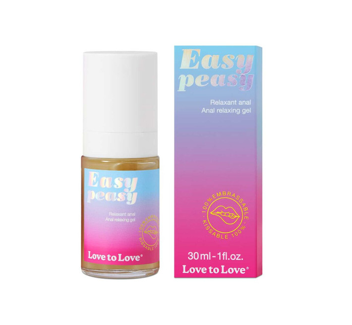 Анальный лубрикант Love To Love Easy Peasy - Anal Relaxing Gel 30 мл
