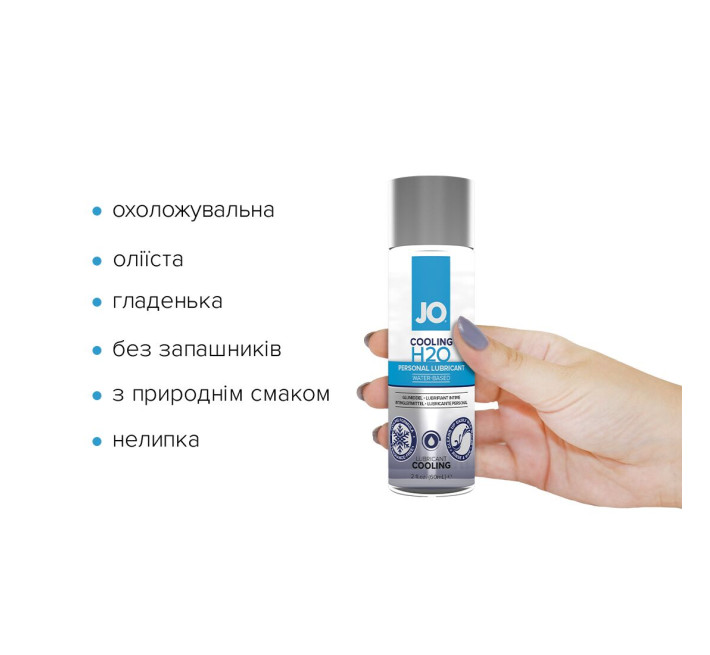 Лубрикант на водній основі System JO H2O COOLING 60 мл