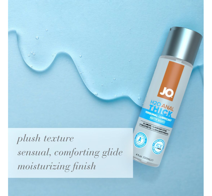 Густая анальная смазка JO ANAL H2O – THICK (120 мл) на водной основе