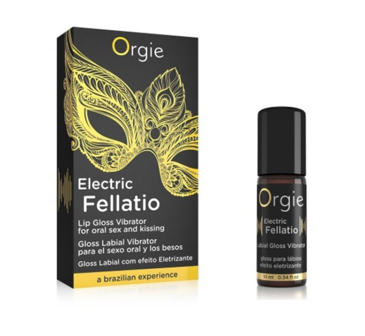 Блиск для губ з вібрацією рідкий вібратор Orgie SEXY VIBE 15 мл