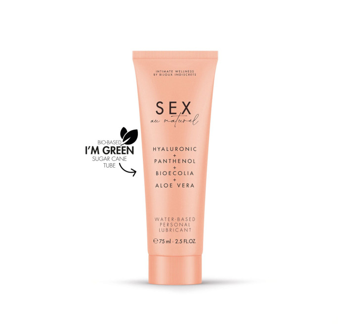 Лубрикант на водній основі Bijoux Indiscrets - Sex au Naturel 75 мл