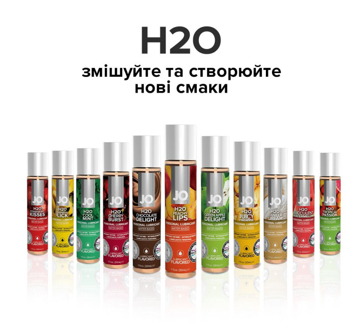 Лубрикант на водной основе System JO H2O PEACHY LIPS 120 мл