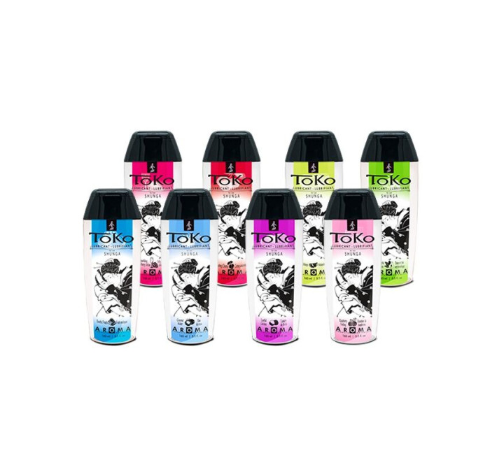 Лубрикант на водній основі Shunga Toko AROMA – Raspberry (165 мл), не містить цукру