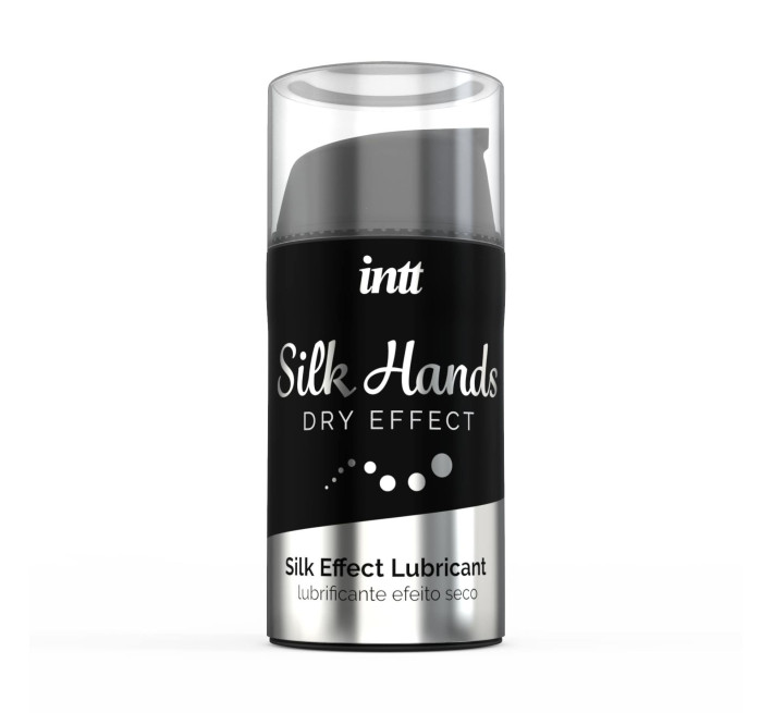 Густий лубрикант на силіконовій основі Intt Silk Hands з матовим ефектом 15 мл