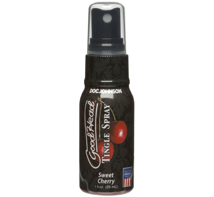 Спрей для мінету Doc Johnson GoodHead Tingle Spray - Sweet Cherry (29 мл) зі стимулювальним ефектом