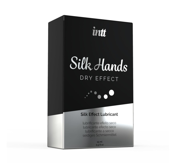Густий лубрикант на силіконовій основі Intt Silk Hands з матовим ефектом 15 мл