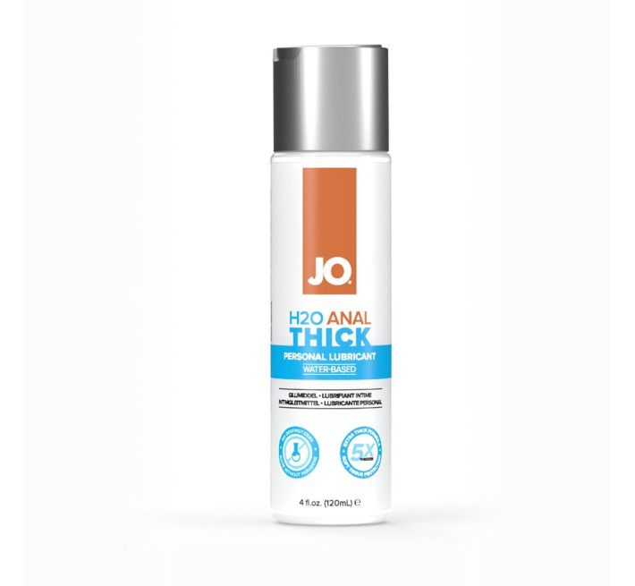 Густая анальная смазка JO ANAL H2O – THICK (120 мл) на водной основе