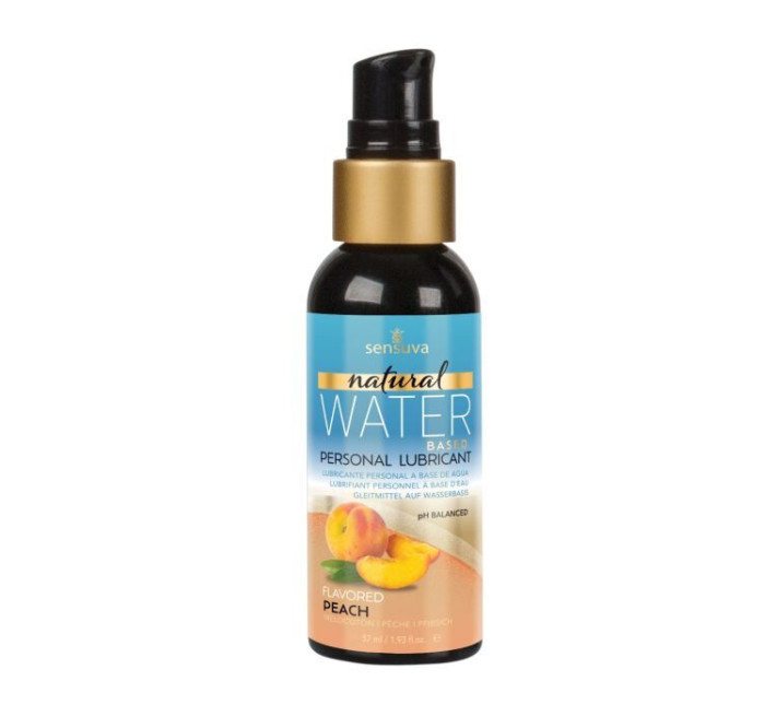 Смазка на водной основе Sensuva Natural Water-Based Peach (57мл) без глицерина и парабенов