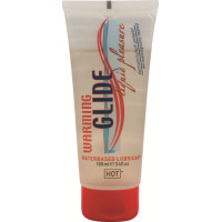 Вагінальне зігрівальне мастило на водній основі Hot Warming Glide 100 мл