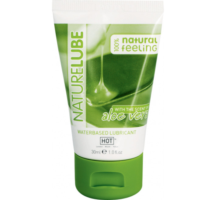 Гель-смазка на водной основе Hot nature lube Aloe Vera 30 мл
