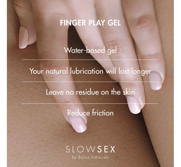 Гель для петтинга и мастурбации Slow Sex by Bijoux Indiscrets FINGER PLAY