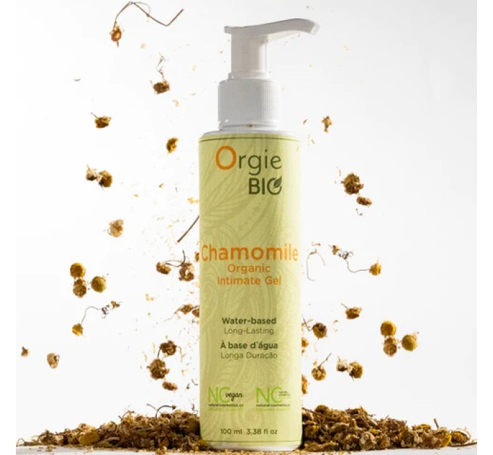 Органический лубрикант с экстрактом ромашки Orgie BIO CHAMOMILE 100 мл с дозатором