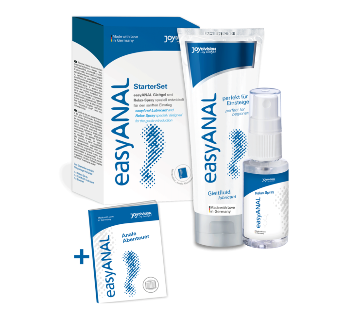 Анальний лубрикант Joydivision easyANAL-Bundle (Gel 80 мл + Spray 30 мл + Booklet)