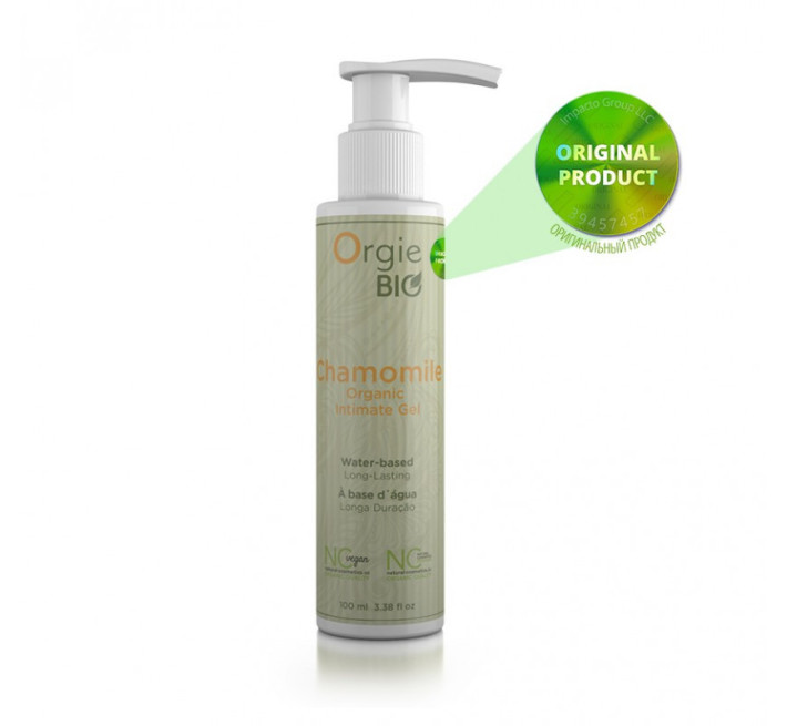 Органический лубрикант с экстрактом ромашки Orgie BIO CHAMOMILE 100 мл с дозатором