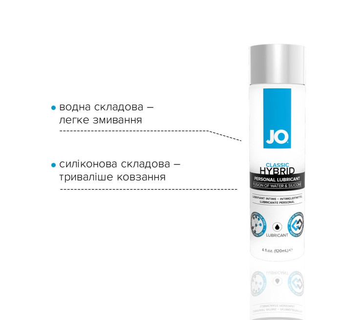 Лубрикант на комбинированной основе System JO CLASSIC HYBRID 120 мл