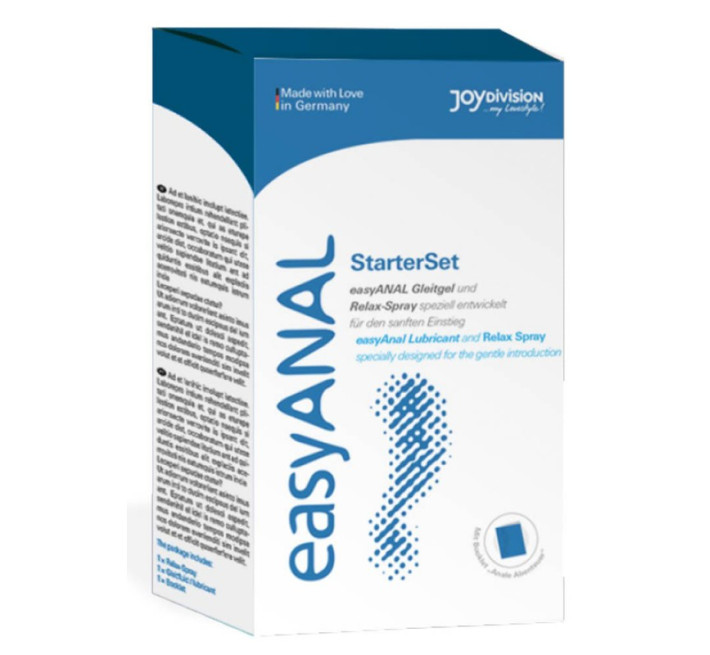 Анальний лубрикант Joydivision easyANAL-Bundle (Gel 80 мл + Spray 30 мл + Booklet)