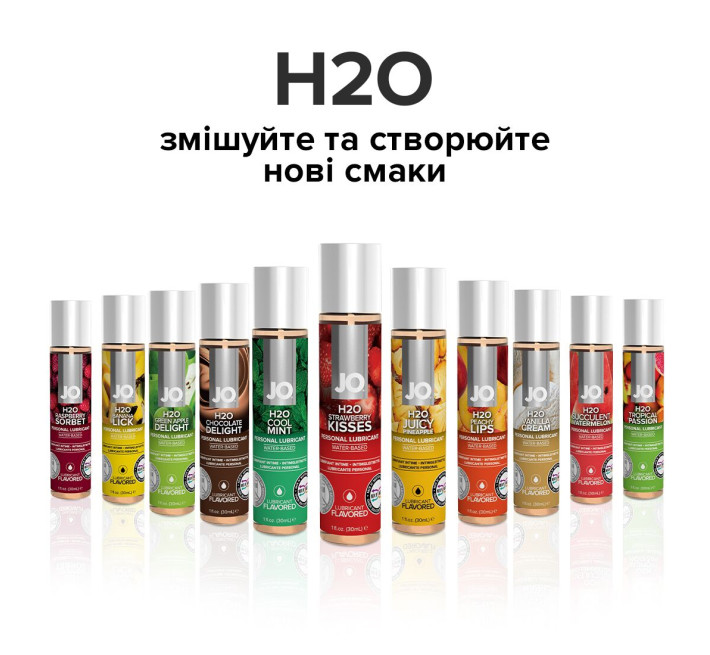Лубрикант на водній основі System JO H2O STRAWBERRY KISS 120 мл
