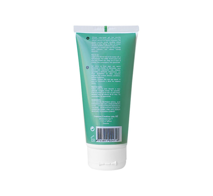 Увлажняющий гель-лубрикант на водной основе Driminals Aloe Vera, 100 мл, экстракт алоэ