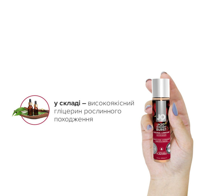 Лубрикант на водній основі System JO H2O CHERRY BURST 30 мл