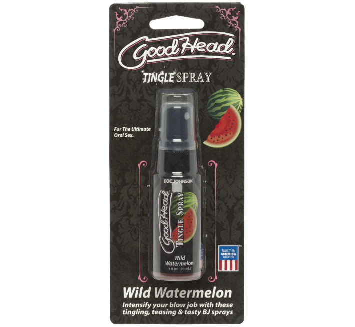 Спрей для мінету Doc Johnson GoodHead Tingle Spray - Watermelon (29 мл) зі стимулювальним ефектом