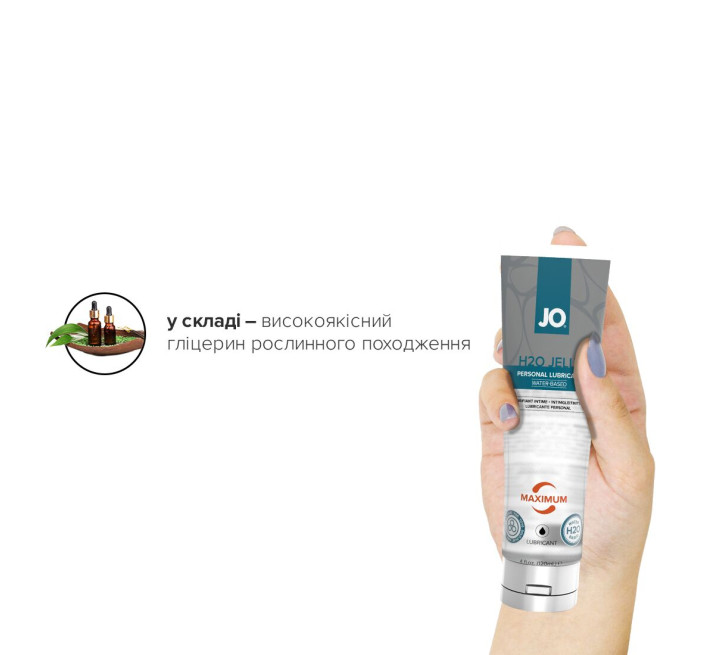 Лубрикант на водній основі System JO H2O JELLY MAXIMUM 120 мл