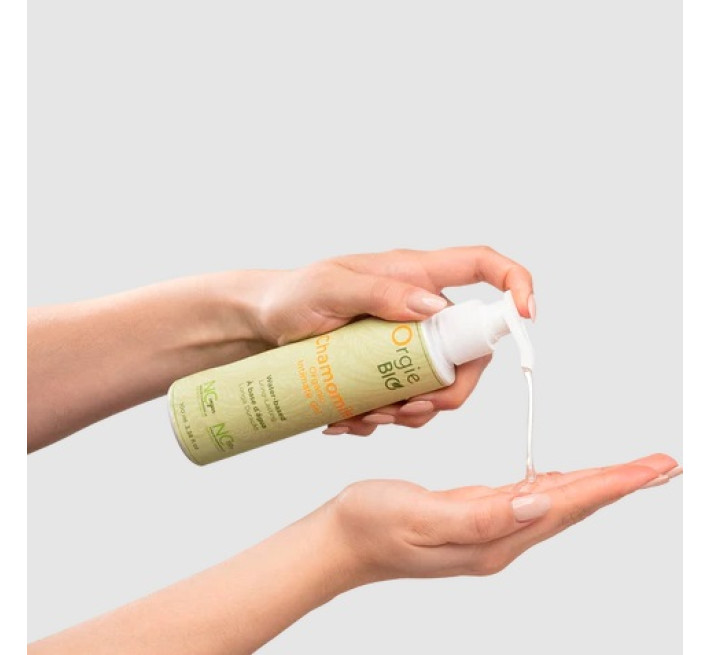 Органический лубрикант с экстрактом ромашки Orgie BIO CHAMOMILE 100 мл с дозатором