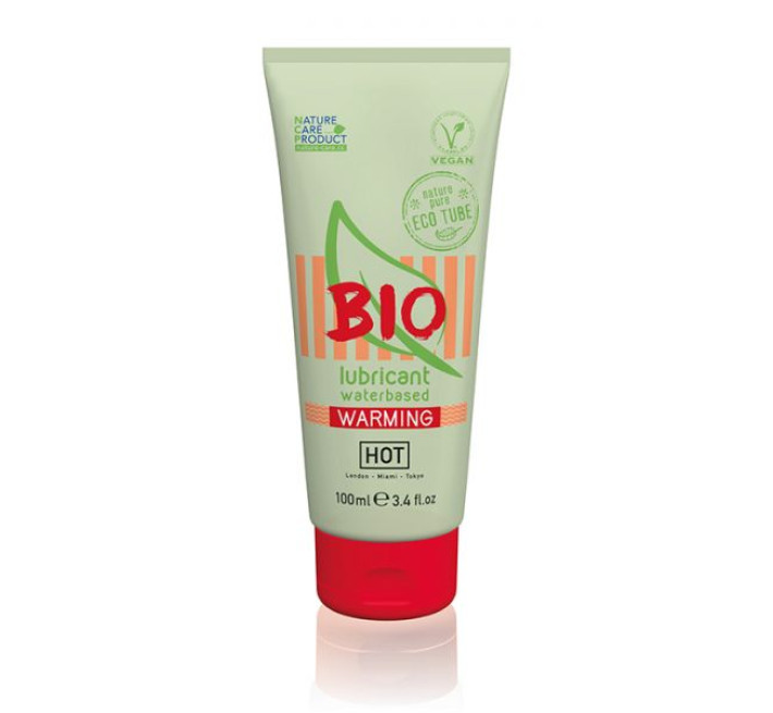 Зігріваючий лубрикант на водній основі Hot Bio lubricant Warming 100 мл