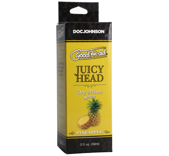 Увлажняющий оральный спрей Doc Johnson GoodHead – Juicy Head Dry Mouth Spray – Pineapple 59мл