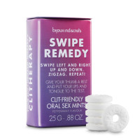 М'ятні цукерки Bijoux Indiscrets Swipe Remedy – clitherapy oral sex mints без цукру М'ятні цукерки Bijoux Indiscrets Swipe Remedy – clitherapy oral sex mints без цукру
