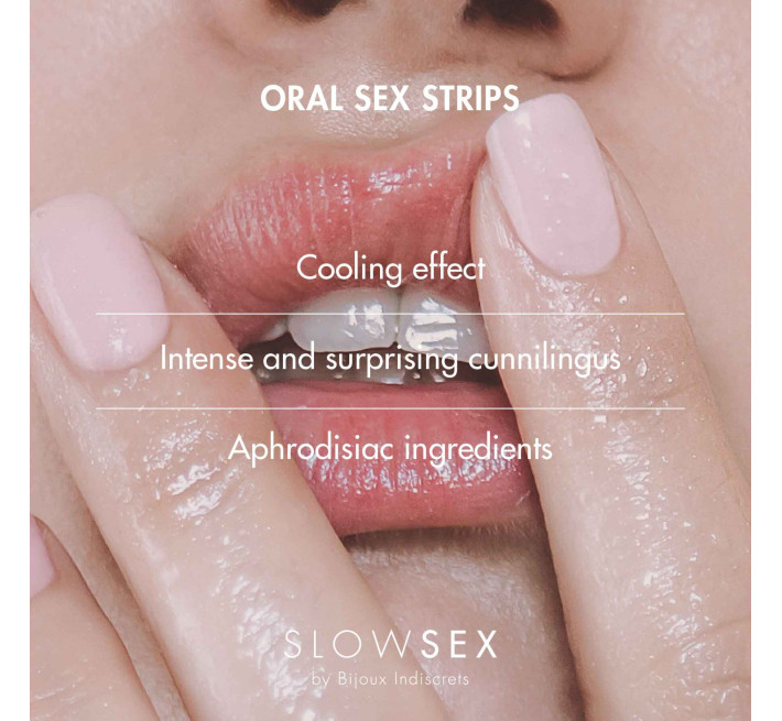 Смужки для орального сексу Bijoux Indiscrets Slow Sex Oral sex strips