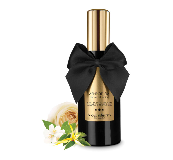 Лубрикант на силиконовой основе 2 в1 Bijoux Indiscrets APHRODISIA для секса и массажа