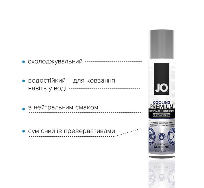 Лубрикант на силиконовой основе System JO PREMIUM COOLING 30 мл