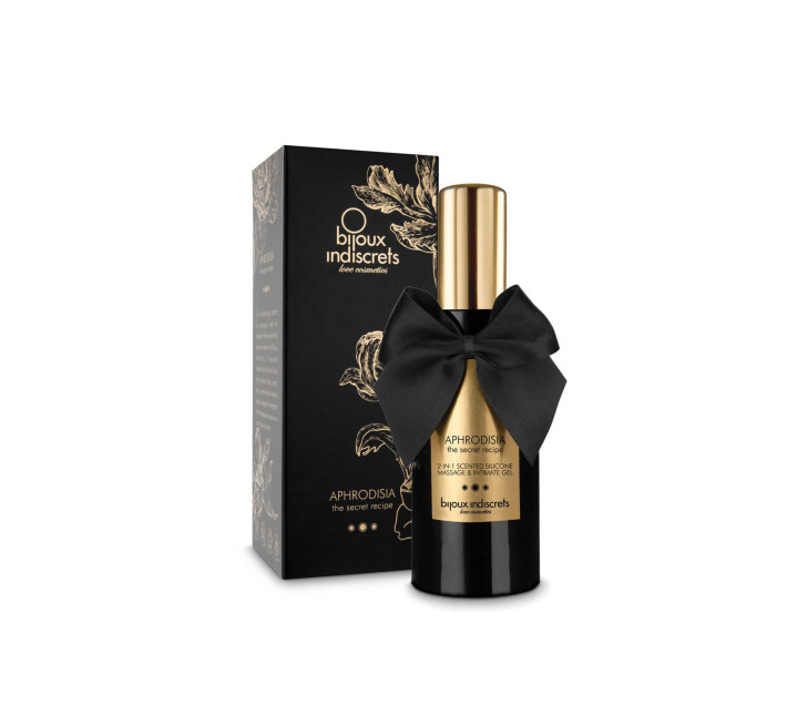 Лубрикант на силиконовой основе 2 в1 Bijoux Indiscrets APHRODISIA для секса и массажа