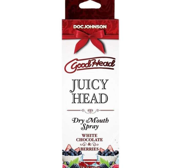 Увлажняющий оральный спрей Doc Johnson GoodHead - Juicy Head - White Chocolate and Berries 59мл