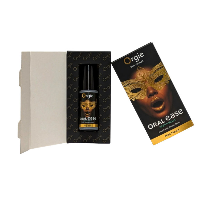 Спрей для глубокого минета Orgie – Oral Ease Deepthroat (15 мл), мятный, без анестетиков