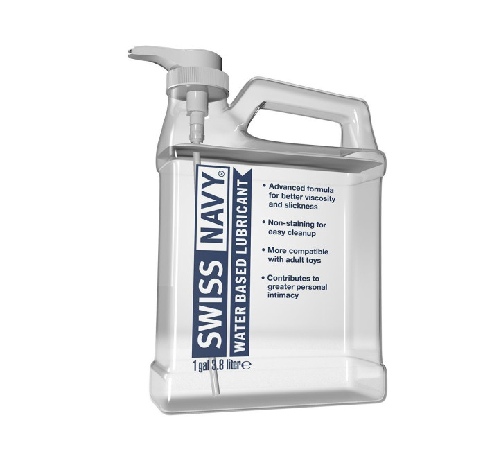 Густой лубрикант на водной основе Swiss Navy Water-Based 3,8 л