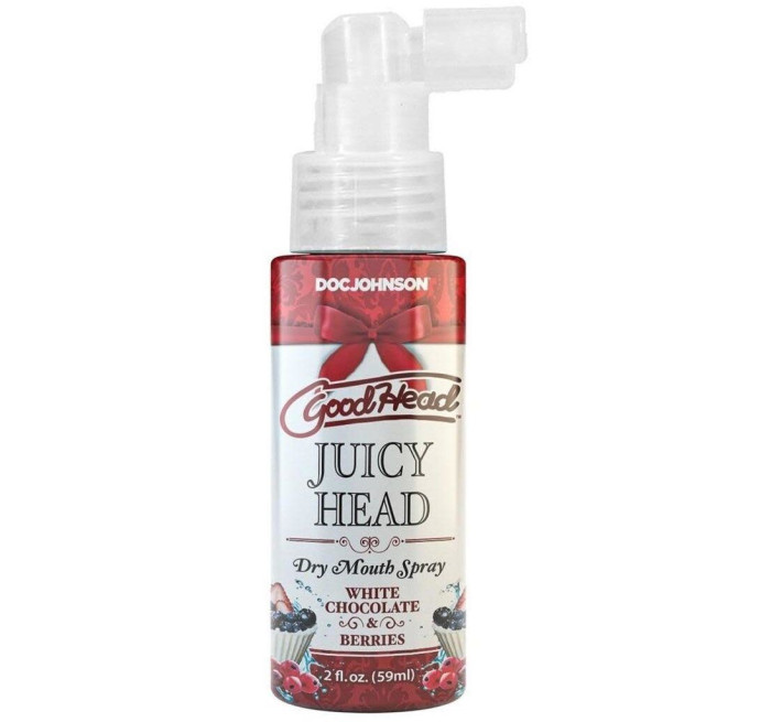 Увлажняющий оральный спрей Doc Johnson GoodHead - Juicy Head - White Chocolate and Berries 59мл